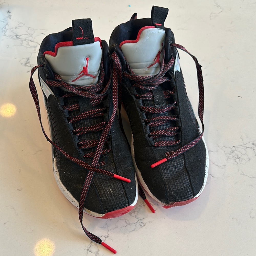 Air Jordan XXXV (GS) lots of wear but only inside, wear in pics